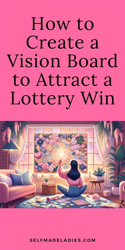 use your subconscious mind to win lottery|How to Create a Vision Board to Attract a Lottery Win.